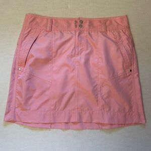 Ralph Lauren Golf Activewear skort w/front zip pockets & 2 back pleats. Sz-8 C13